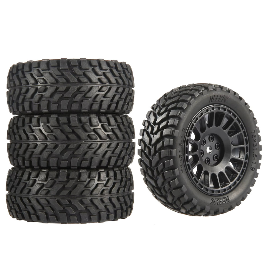NEEBRC Offroad-Buggy-Reifen, 75mm, 1,9 Zoll, mit 12mm Sechskantnaben - Bild 2