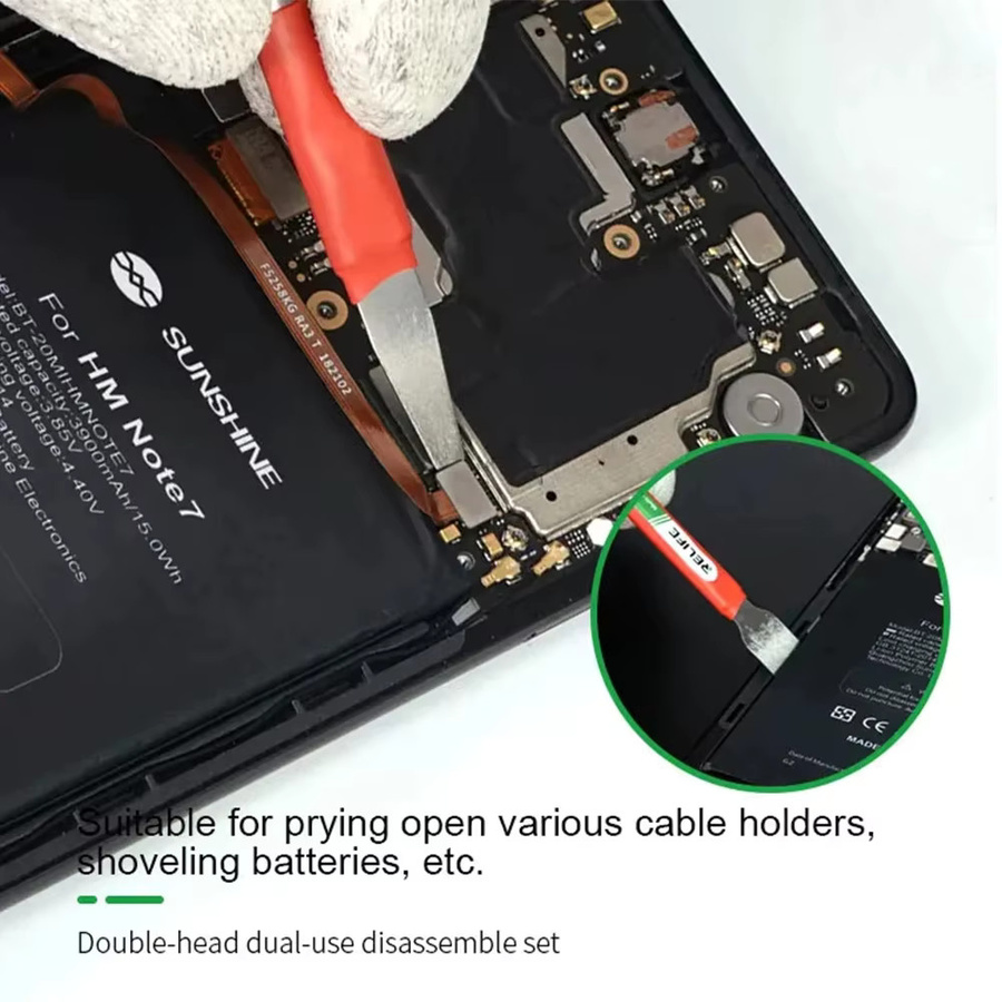 RELIFE RL-049B Multifunktions-Doppelkopf-Hebelwerkzeug zur Kleberentfernung und Demontage von Chips, Motherboards und CPUs - Bild 4
