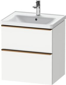 Duravit Waschtischunterschrank D-Neo in Weiß, Wandhängend, B/T/H: 58,4 x 45,2 x 62,5 cm - Bild 1