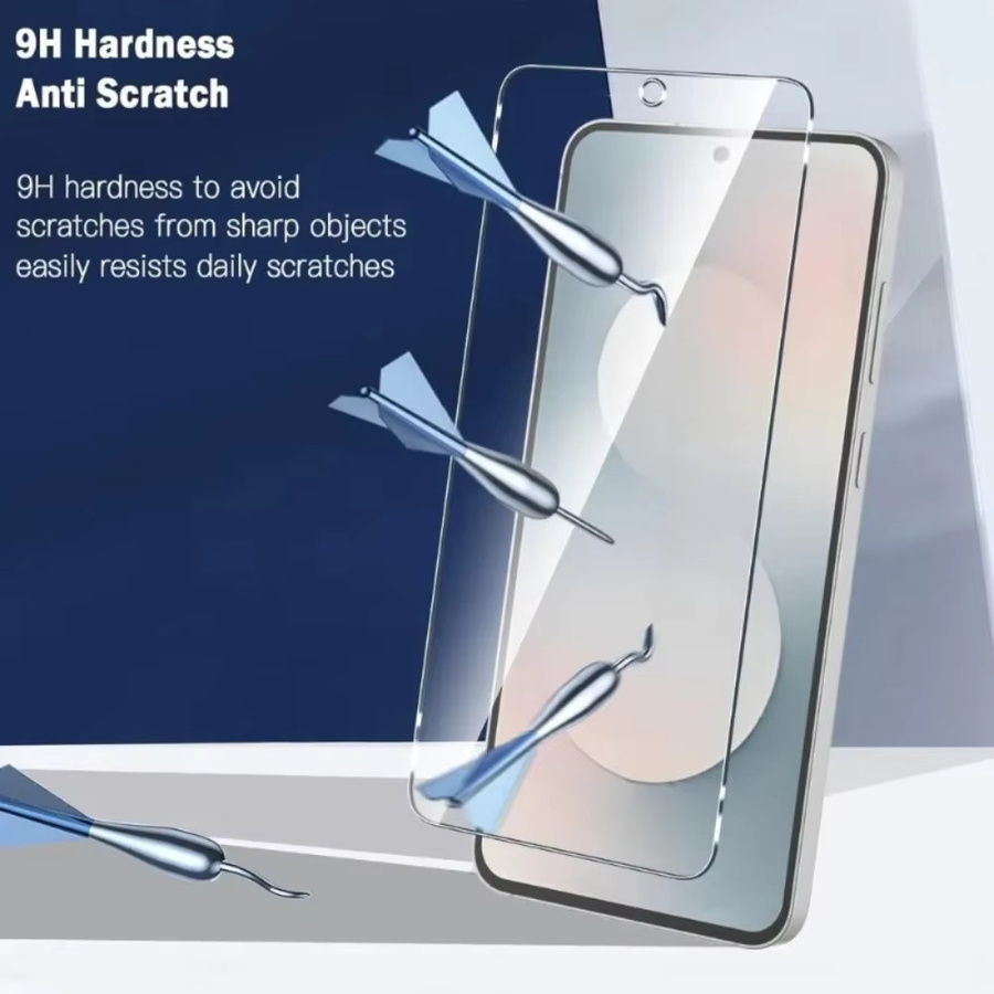 2 Stück HD Displayschutz aus gehärtetem Glas für Samsung Galaxy S25 Ultra, S24, S23, S22, S21 und FE in Transparent - Bild 3