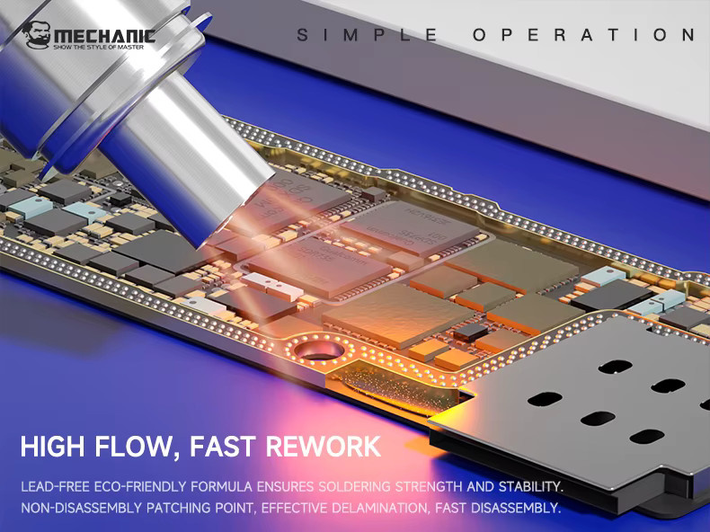 Mechaniker G100 Reparaturpaste für Telefon-Chips und PCB-Pins zur schnellen Reparatur von Drop Points - Bild 5