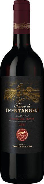 Tesoro di Trentangeli Rotwein Aglianico 2021, Apulien, trocken, 0,75 l - Bild 1