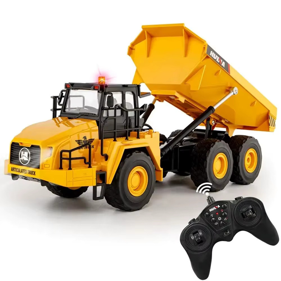 Huina 1553 Engineering Auto Modell, 1:16, Metall, mit Licht und Sound - Bild 6