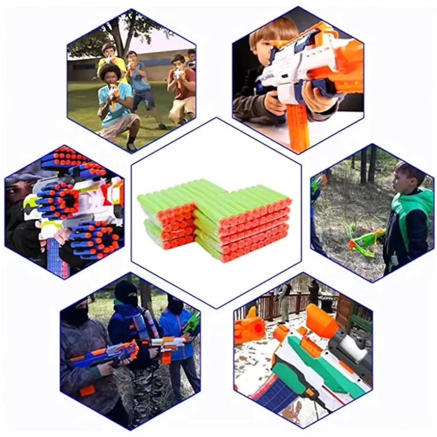 Nerf Nachfüll-Darts, Schaumstoff, Bunt / Mehrfarbig - Bild 2