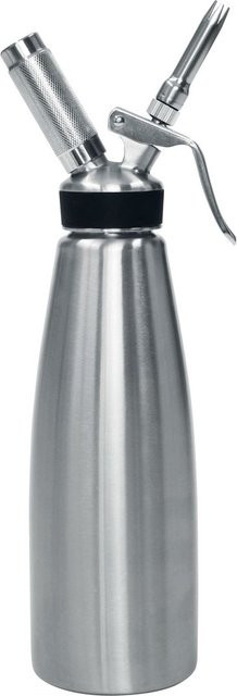 Schneider Sahnespender aus Edelstahl mit Spritzaufsätzen, Silber, 1000 ml - Bild 1
