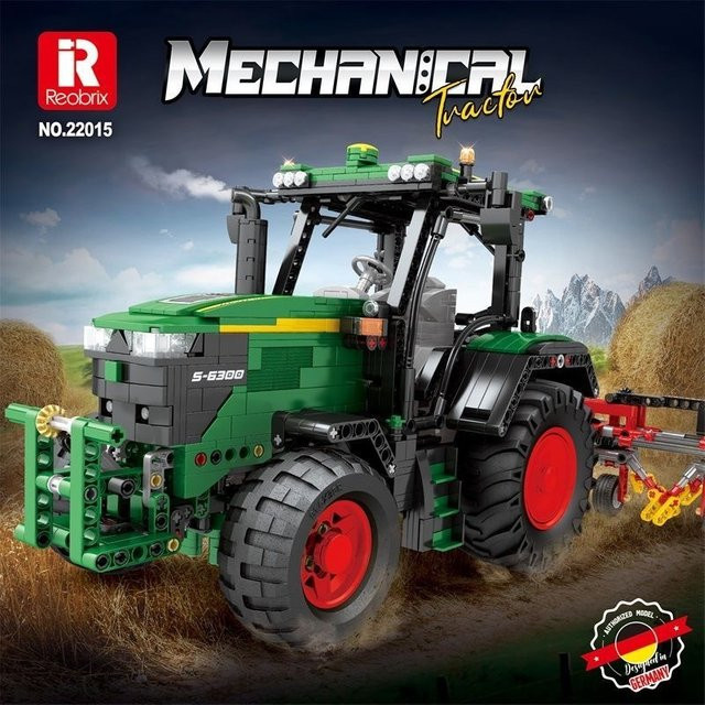 Reobrix Engineering Serie Landwirtschaft Traktor Modell, Bausteine, 1828 Teile - Bild 1