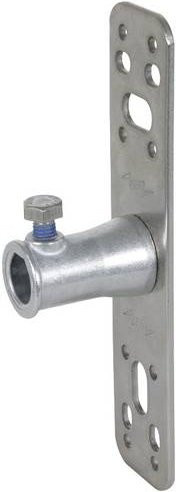 DEHN Wand-Befestigungseinheit 106127 BP BB16 V2A ZG in Silber - Bild 1