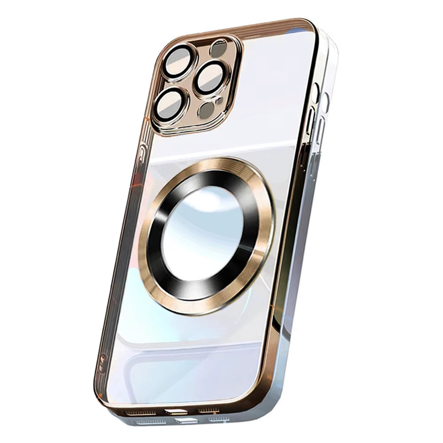 Apple MagSafe Schutzhülle mit Lupe und Glaslinse für iPhone 15 Plus, 14 Pro Max, 13, 12 und 11 in Transparent oder Grün - Bild 6