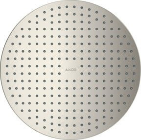 Hansgrohe Axor Decke Kopfbrause 300 1jet in Edelstahl-Optik, Silber, Durchmesser: 30,0 cm - Bild 1