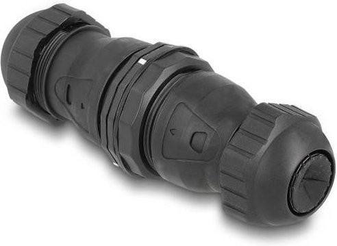 Delock Netzwerk Adapter Ethernet LAN 1x LSA - 1x LSA Schwarz - Bild 1