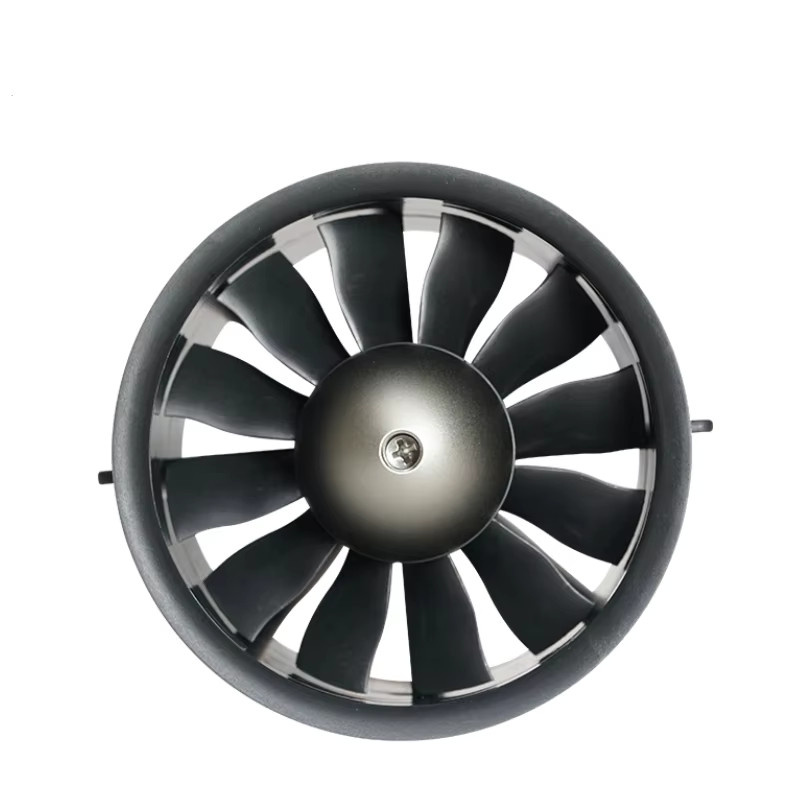 FMS 90 mm EDF-Kanalventilator Jet, 12 Flügel, 3670 KV1950 Motor, Flugzeugteile - Bild 4