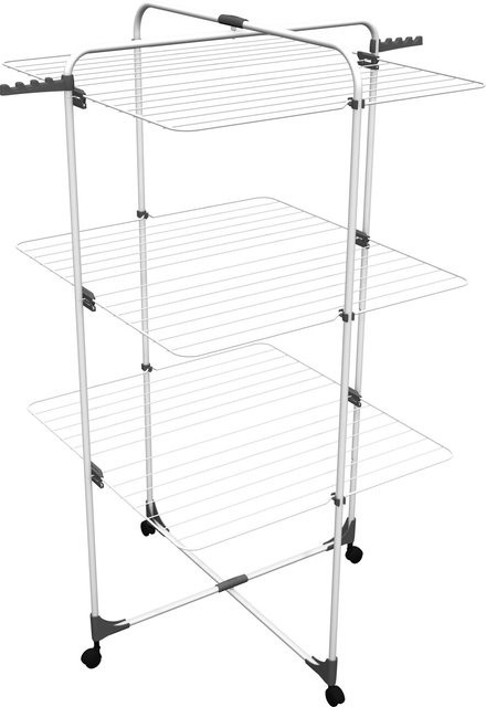 Vileda Turmwäscheständer Level 3 in Weiß, Höhe: 130 cm - Bild 1