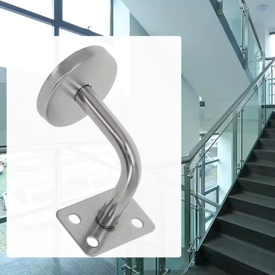 Vibratite Wandmontierte Handlaufhalterung für Balustraden in Silber - Bild 2