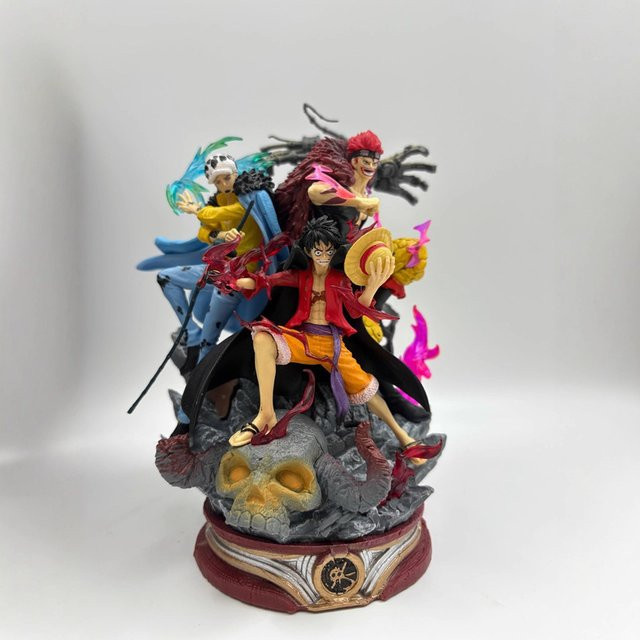 Bandai One Piece Kid Law Luffy Actionfigur, 20cm, Einzelfigur - Bild 1