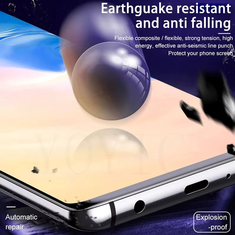 4er-Pack Hydrogel Display Schutzfolie für Samsung Galaxy S25 S24 S23 S22 S21 Plus Ultra und S23 FE, transparent - Bild 2