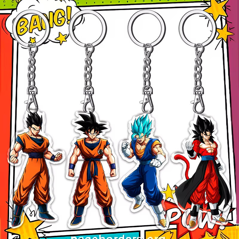 Bandai Dragon Ball Son Gohan Schlüsselanhänger, Acryl, 12cm - Bild 2