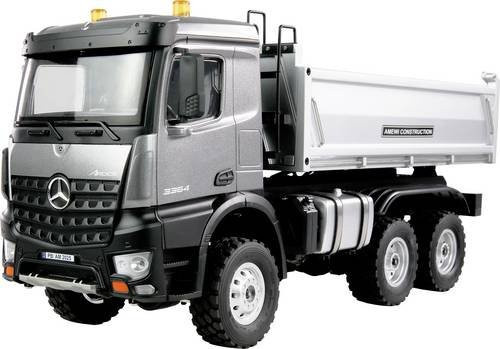 Amewi Mercedes-Benz Arocs Kipper 6x6, RC Funktionsmodell, 1:14, anthrazit - Bild 1