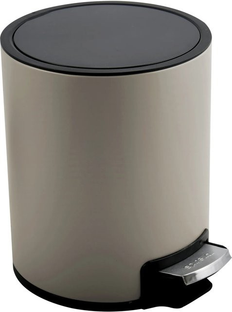 Spirella Kosmetikeimer Riku 3 in Taupe mit Soft-Close-Funktion und herausnehmbarem Inneneimer - Bild 1