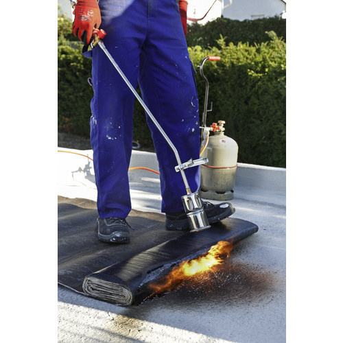 Rothenberger Industrial Gasbrenner in Rot und Silber mit maximal 1060 °C aus Aluminium und Kunststoff - Bild 3