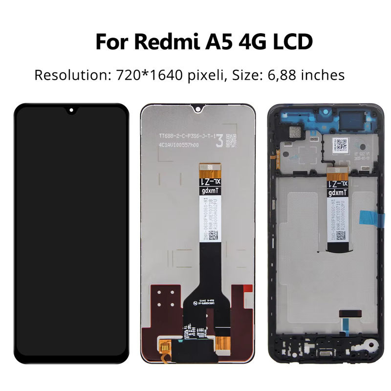 Xiaomi Display Digitizer Montage Ersatz für Redmi A5 4G in Schwarz - Bild 2