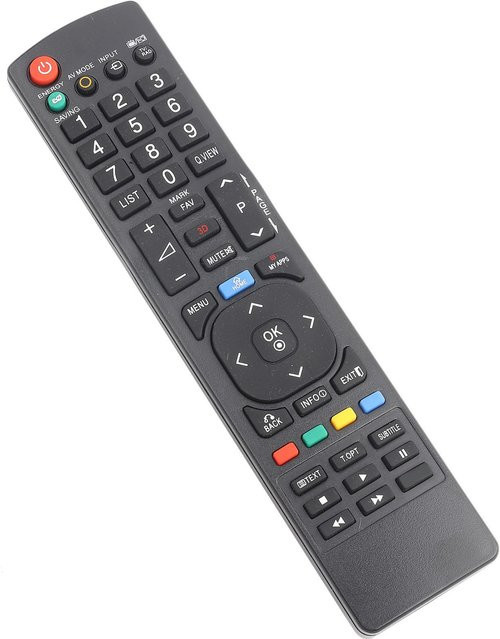 Universelle LG LED Fernbedienung Ersatz in Schwarz und Grau - Bild 1