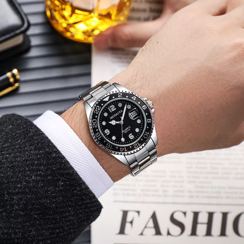 TVK Armbanduhr Quarz, Edelstahl, Herren - Bild 3