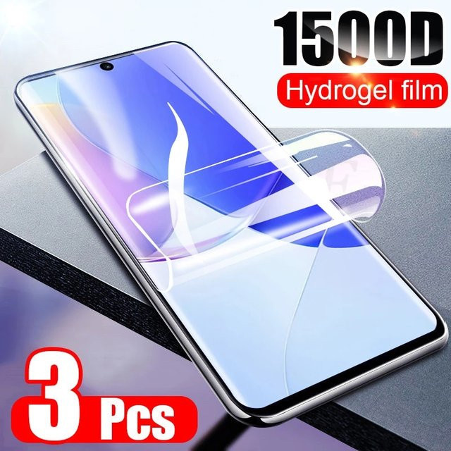 3er-Pack Hydrogel Display Schutzfolie für Huawei P50 P40 P30 P20 P10 Plus Lite in Transparent - Bild 1