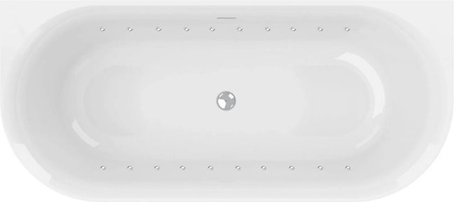Ottofond Whirlpool Mince Vorwand Light-System in Weiß mit Underwater-Light, rechteckig, B/T: 180 x 80 cm - Bild 1