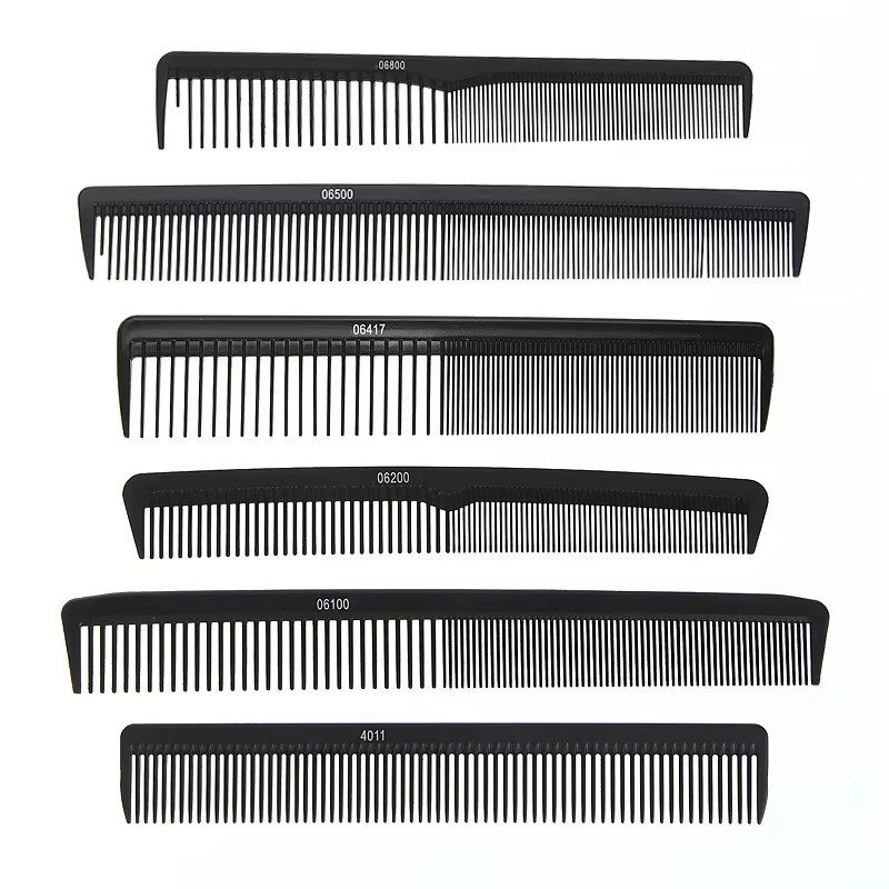 Kohlefaserkamm, feinzahniger Friseurkamm, Unisex - Bild 2