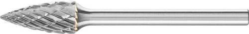 PFERD Hartmetall Hochleistungsfrässtift ALLROUND Spitzbogen SPG, Farbe: Silber, Arbeitslänge: 13 mm, Durchmesser: 6 mm, Schaftdurchmesser: 3 mm, Gesamtlänge: 43 mm - Bild 1