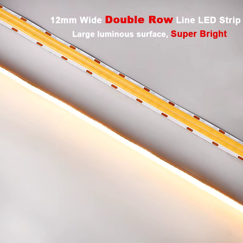 COXO COB-LED-Streifen dimmbar, 2000 lm/m, 24 V, weißes Licht für Küchenbeleuchtung - Bild 2