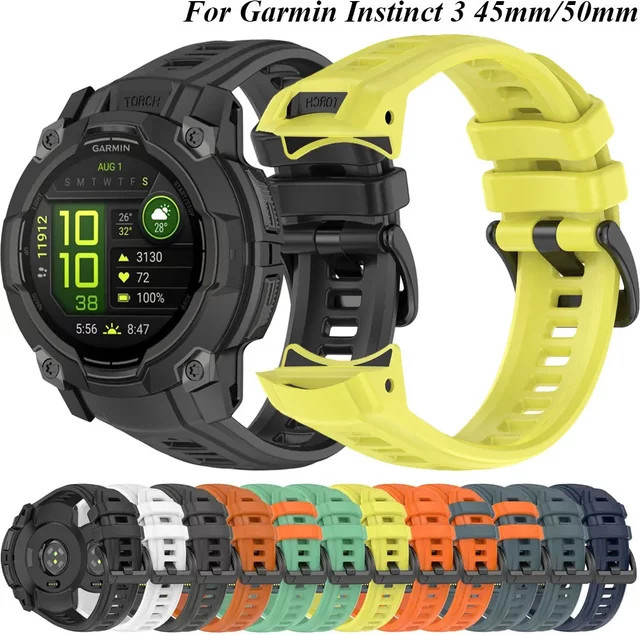 Garmin Uhrenarmband Silikon, Unisex - Bild 1