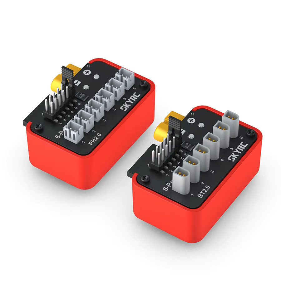 SKYRC Batterieladehub OSH 6-Port 1S Ladestation für LiPo LiFe Li-Ion und LiHV - Bild 2