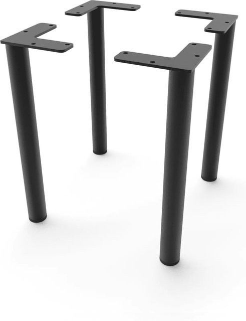 HEVVA Möbelfüße LINZ Schwarz Höhe: 25 cm, 4er Set - Bild 1
