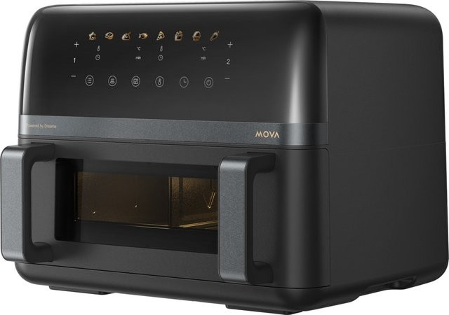 Mova FD20 Pro Aero Chef Heißluftfritteuse Dual Zone in Schwarz - Bild 1