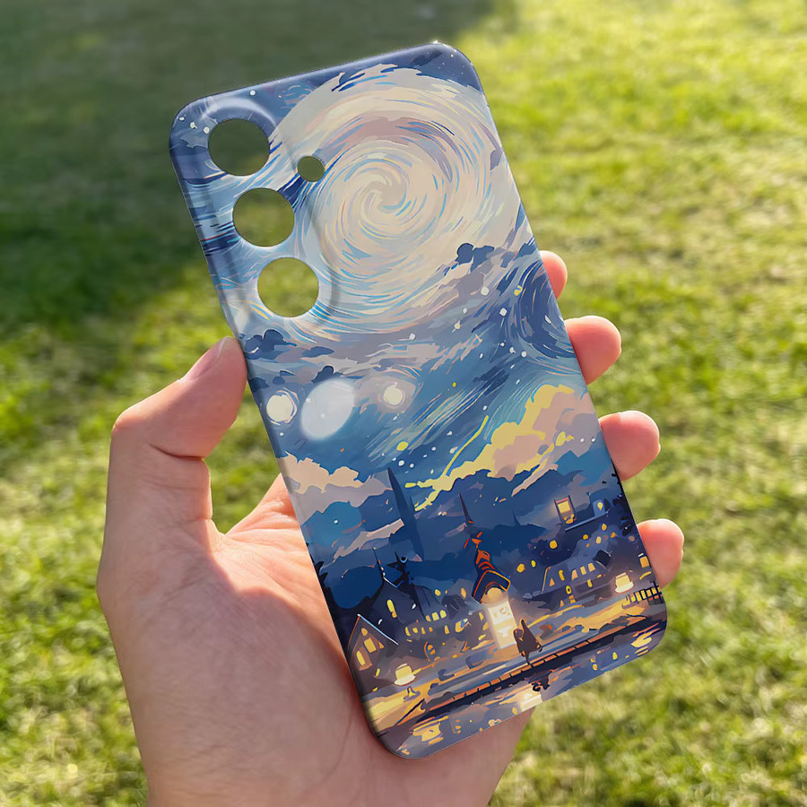 Vintage Ölgemälde Handyhülle aus hartem PC für Samsung Galaxy S26 S25 S24 S23 S22 Plus S21 Ultra Edge S23 S24 S25 FE in Multicolour - Bild 4