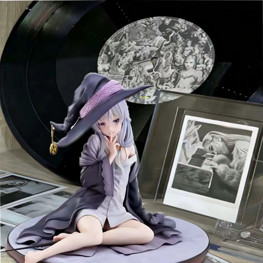 Bandai Die Reise von Elaina Elaina mit Hexenhut, Anime-Figur, 10cm - Bild 3