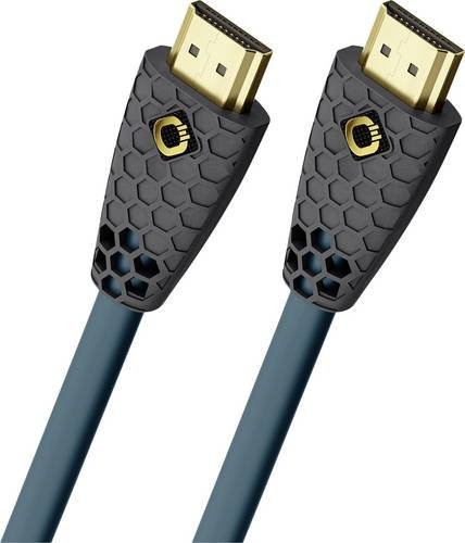 Oehlbach Flex Evolution 8K Ultra High-Speed HDMI Kabel Petrolblau Anthrazit Länge: 1,5 m - Bild 1