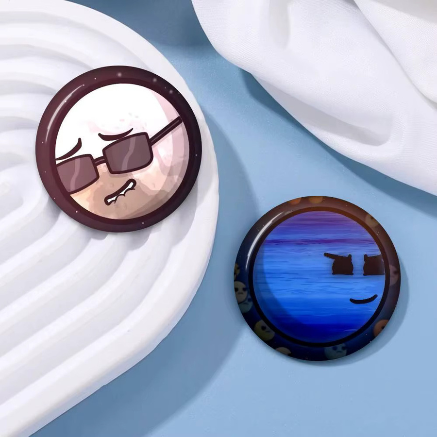 Kayou Brosche, Solar Balls Fan Art, handgefertigt - Bild 2