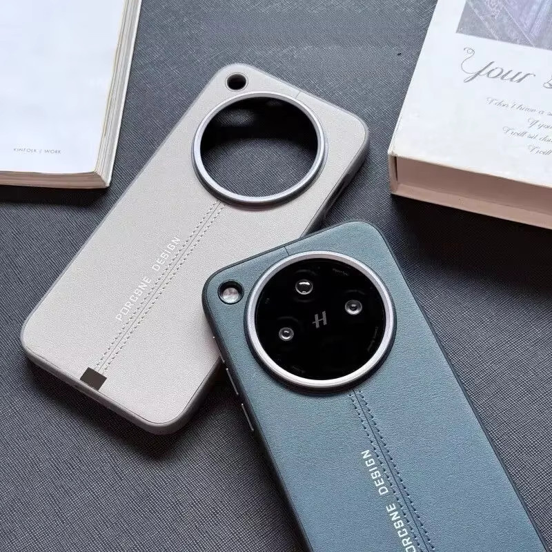 Luxus PU Leder Schutzhülle für OPPO Find X8 Pro Ultra in Blau, matt, magnetisch, stoßfest und kabelloses Laden unterstützt - Bild 4