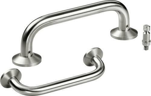 Rohde Maschinengriff EB-20.R200.33 aus Edelstahl in Silber Matt, L: 22,0 cm, B: 2,0 cm, H: 7,5 cm - Bild 1