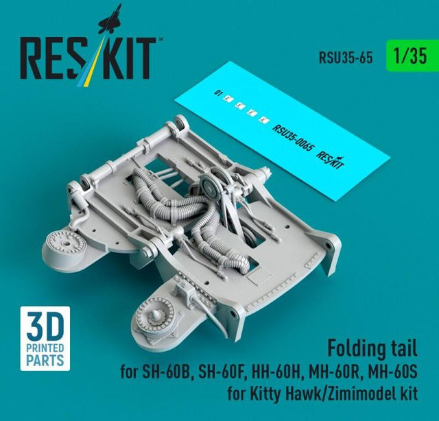 Kitty Hawk Folding tail - SH-60B, SH-60F, HH-60H, MH-60R, MH-60S, 3D Printed - Bild 1