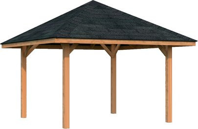 PALMAKO Pavillon Bianca Set in Braun mit B/H/T: 300 x 319 x 300 cm - Bild 1