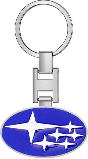 Schlüsselanhänger Subaru, blau, Unisex - Bild 1