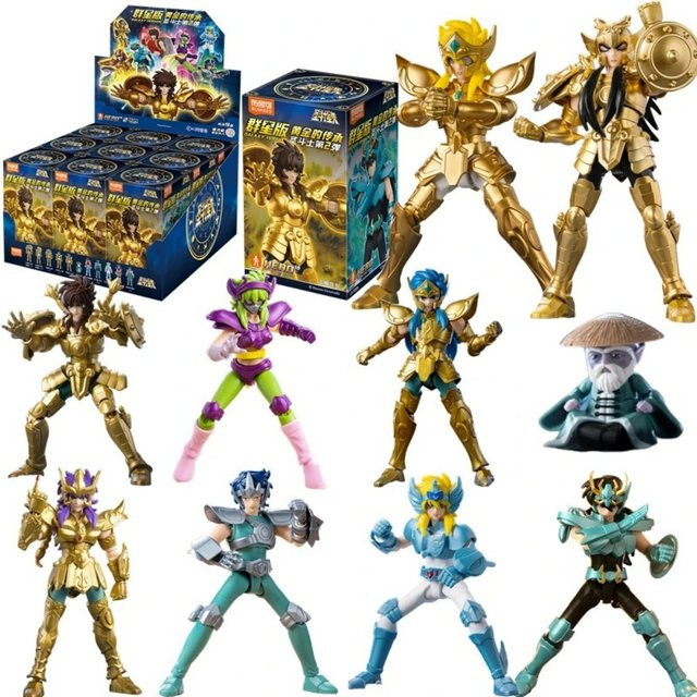 Blokees Saint Seiya Galaxy Version 2 Actionfiguren als Blind Bag Einzelfigur aus Kunststoff - Bild 1