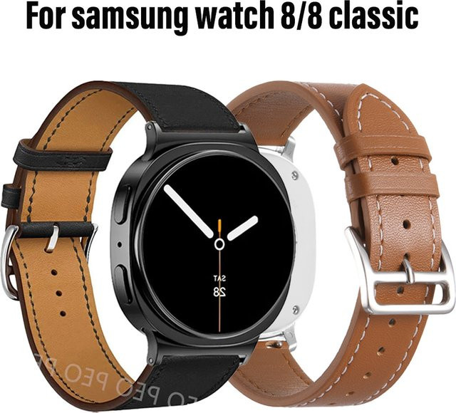 NEY Uhrenarmband Leder, Samsung Watch 8, Unisex - Bild 1