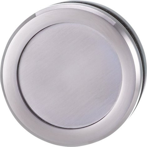 NOVADOORS Griffmuschelpaar aus Aluminium in Silberfarben, B/L/H: 9 x 22,9 x 6 cm - Bild 1