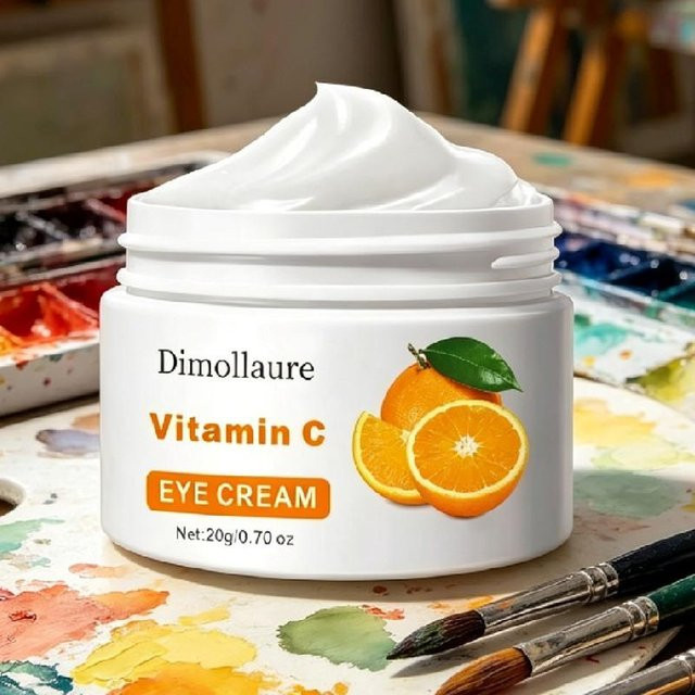 Dimollaure Augencreme mit Kollagen, Vitamin C, Niacinamid, Hyaluronsäure, Retinol - Bild 1