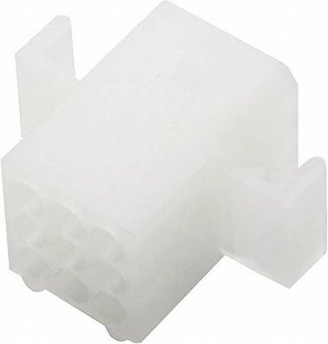 Molex Stift- und Buchsengehäuse-Kabel 3061091 in Weiß - Bild 1