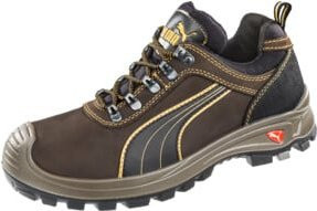 Puma Safety Sierra Nevada Low Sicherheitsschuh S3 aus Vollrindleder in Braun, Größe 44 - Bild 2